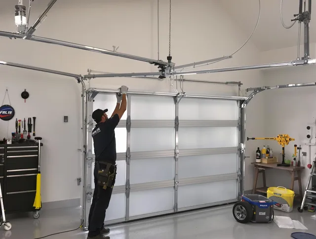 Pooler Garage Door Repair certified team performing precision garage door installation in Pooler