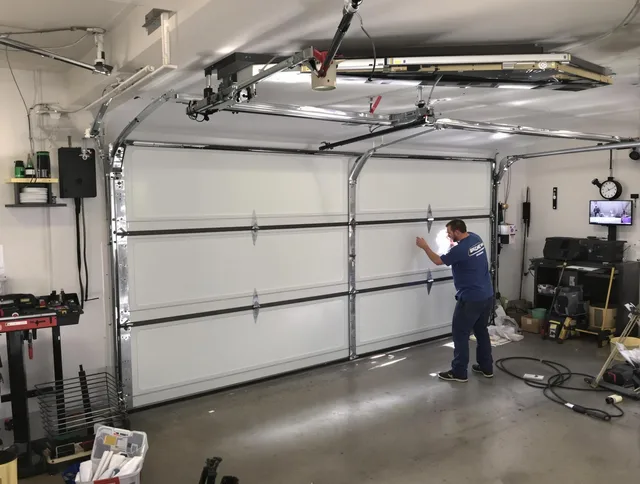 Professional garage door repair service by Pooler Garage Door Repair in Pooler