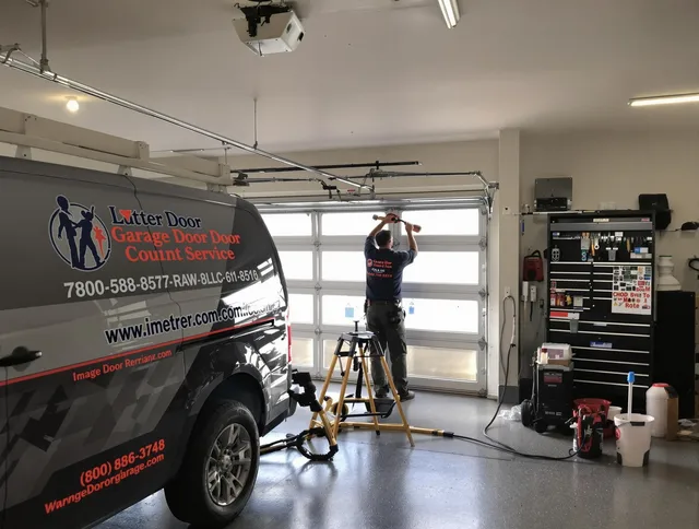 Pooler Garage Door Repair team performing same-day garage door repair in Pooler